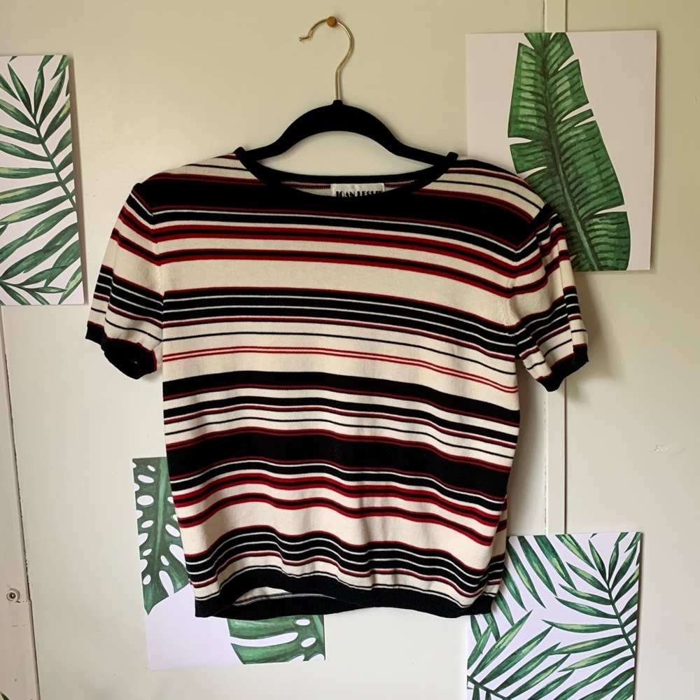 Joan Leslie Striped Sweater Shirt